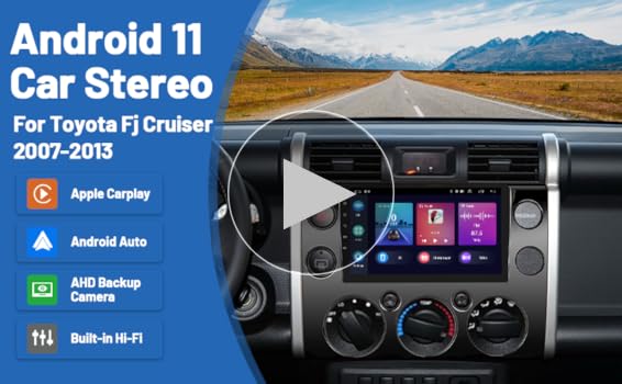 Amazon.com: 2+64G for 2007-2011 Toyota FJ Cruiser Android